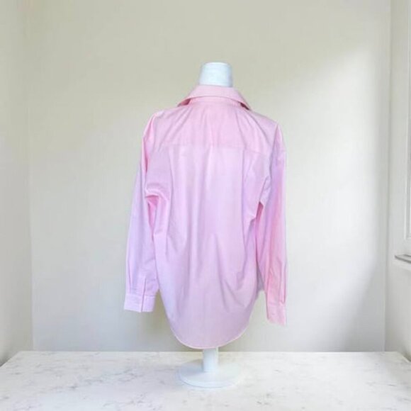 PINK BUTTON DOWN TOP - Picture 2 of 3